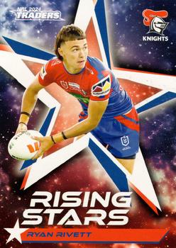 2024 NRL Traders Titanium - Rising Stars #RS35 Ryan Rivett Front